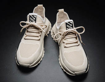 Giày Sneaker Nam, Giày Vải Nam Buộc Dây , Đế Cao Su Kiểu Dáng Độc Lạ G176