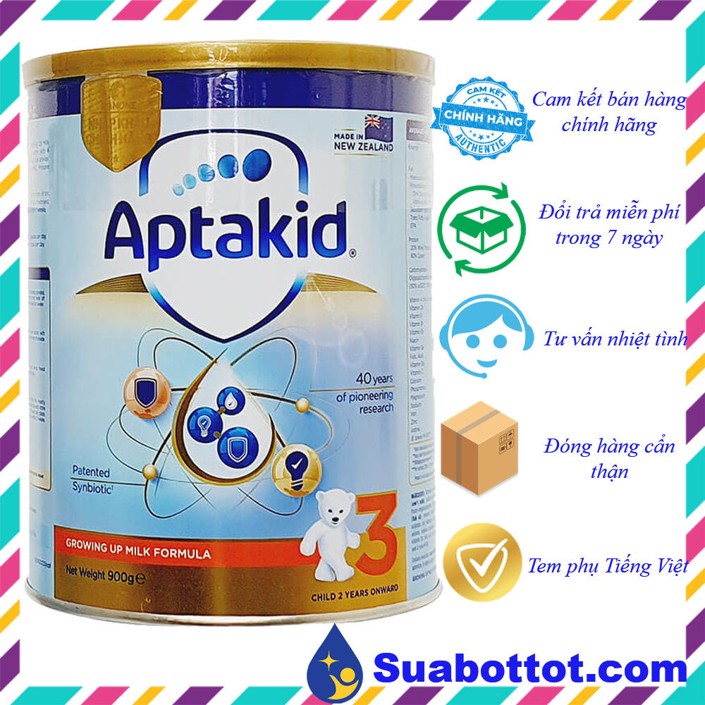 Sữa aptakid số 3 900g new zealand