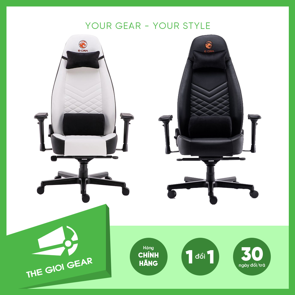 Ghế chơi game - e-dra big bos egc2021 lux - da thật