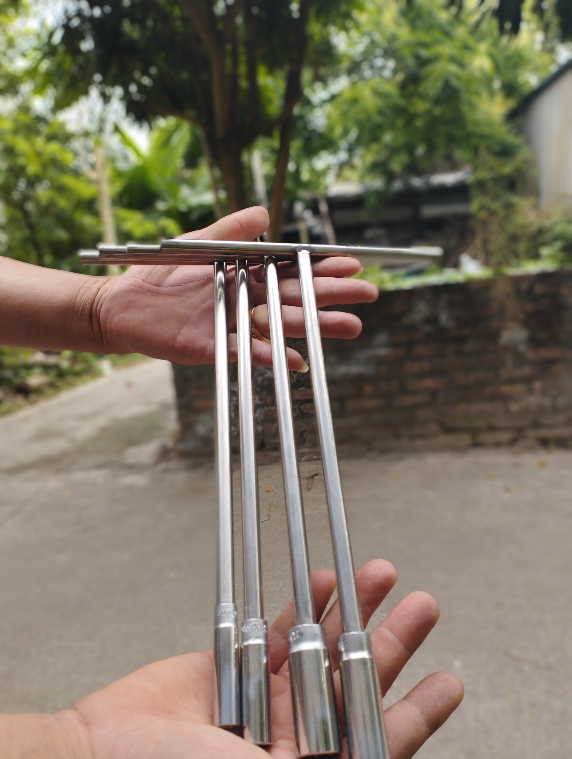 Cần chữ t tuýp chữ t cao cấp inox 304