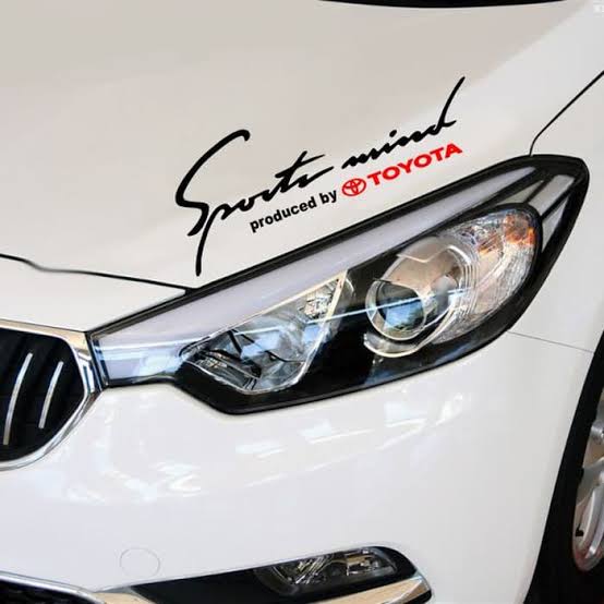 Stiker sportmind toyota terbaru stiker mobil minimalis toyota terlaris Harga 5,350 rupiah*Gratis Ongkir