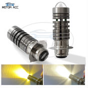 LED Motorcycle Headlight Bulbs, Two-color Front Light for Various Models