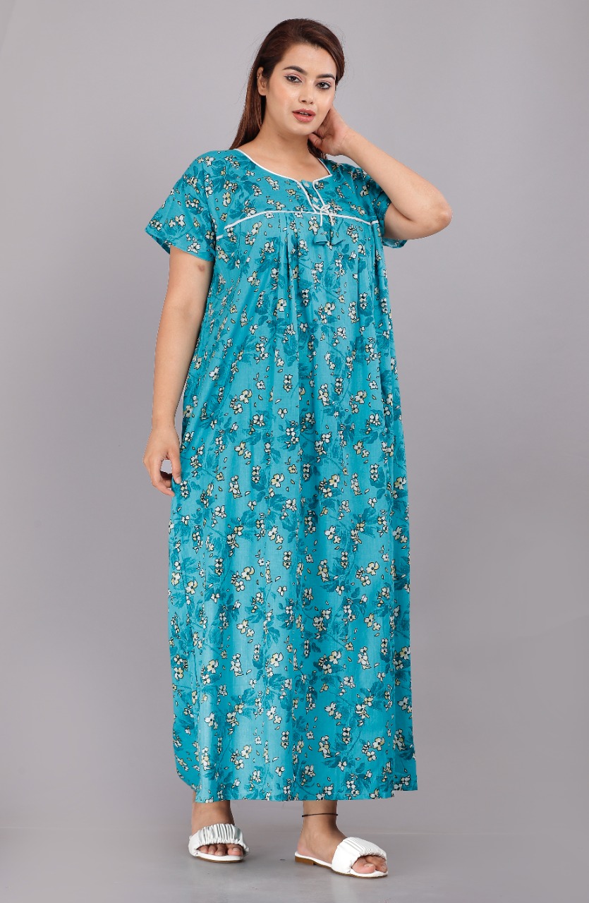 Night Wear For Ladies Cool Comfortable For Summer Gown