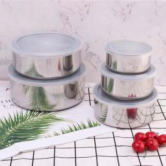 HCM Bộ thố lạnh inox 5 món [ BÁT INOX 5 MÓN ]