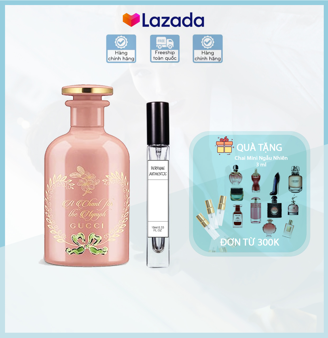 [chai chiết] Nước hoa nữ Ⓖucci A Chant For The Nymph