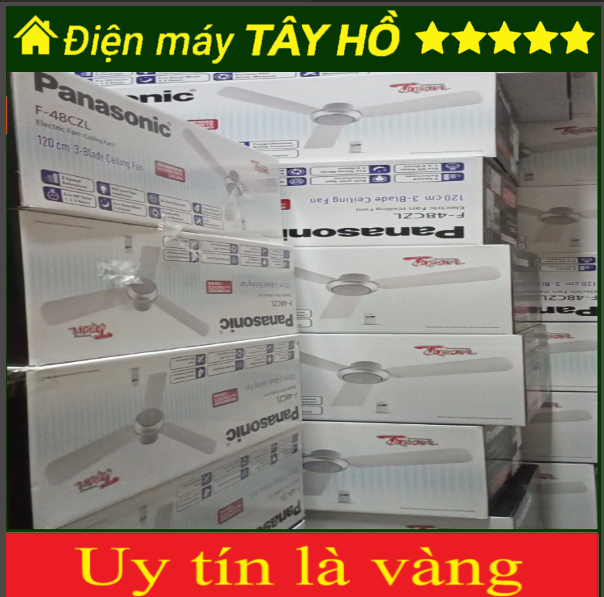 Quạt trần 3 cánh panasonic f-48czl