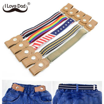 Thắt Lưng Co Giãn Không Khóa Cho Trẻ Em Thắt Lưng Co Giãn Cho Trẻ Em Thắt Lưng Bé Trai Bé Gái Có Thể Điều Chỉnh Phụ Kiện Quần Jean