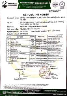 Tinh dầu thảo dược Minh Khang