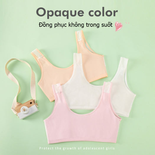 Áo lót nữ học sinh cấp 1 cấp 2 nữ sinh đồ lót lớn 8-12 nữ sinh tiểu học học sinh trung học cơ sở nữ sinh áo ngực cotton tinh khiết
