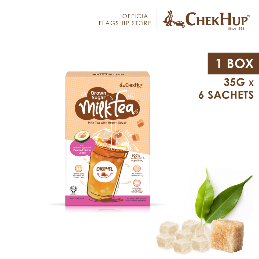 Chek Hup Brown Sugar Milk Tea (Caramel) (35g x 6s)