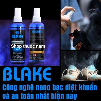 COMBO 2 CHAI XỊT KHỬ MÙI HÔI GIÀY BLAKE-100MLx2