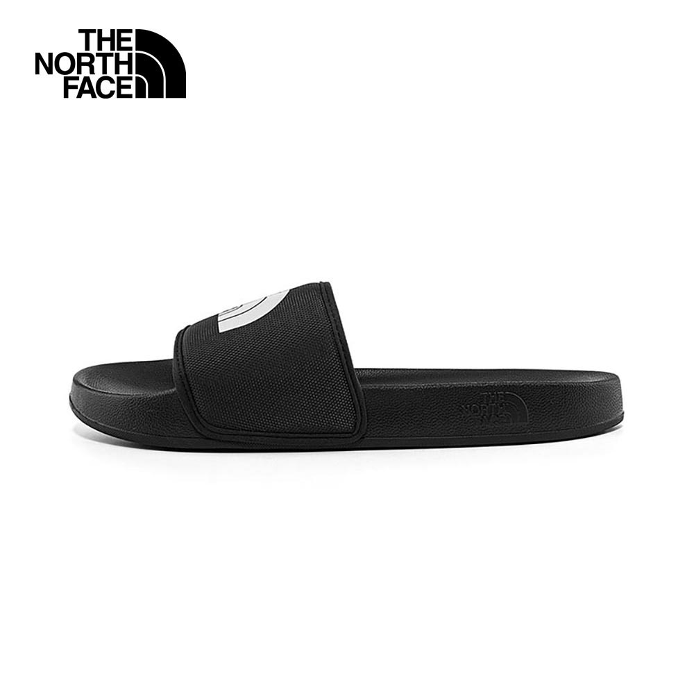 north face sliders white