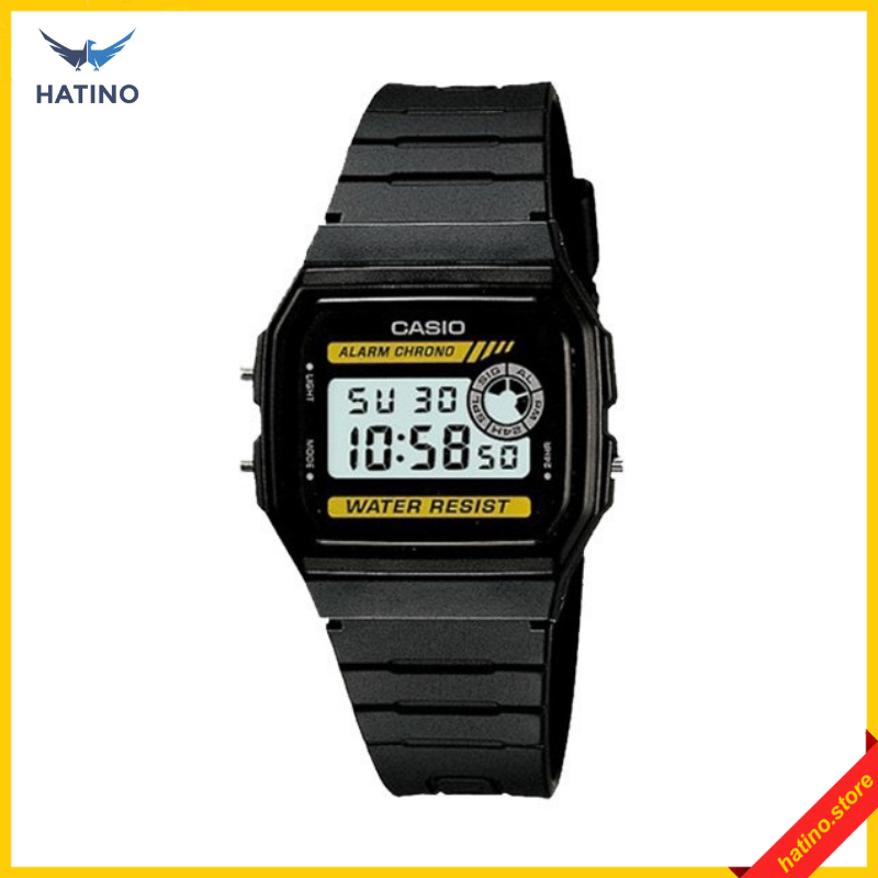 Đồng Hồ Casio Nam F-94WA-9DG Dây Cao Su STANDARD , Chống nước, siêu bền bỉ, kiểu dáng huyền thoại