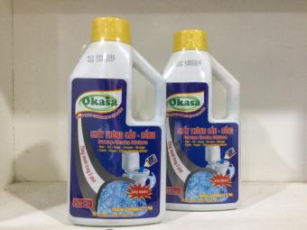 HOÁ CHẤT THÔNG CỐNG OKASA SIÊU TỐC  - PHÂN HUỶ CẶN BÃ SIÊU MẠNH