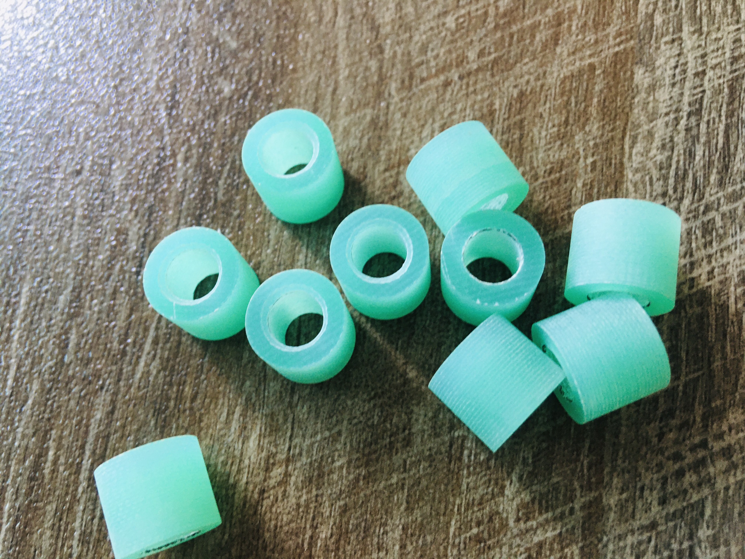 Set 10 phíp thủy tinh 11.5mm - phíp bida giá 99k/set