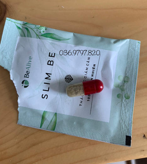 Liệu trình 2 hộp Giảm cân Slim Be - Hạn chế hấp thu mỡ thừa - Mẫu mới của giảm cân Cường Anh
