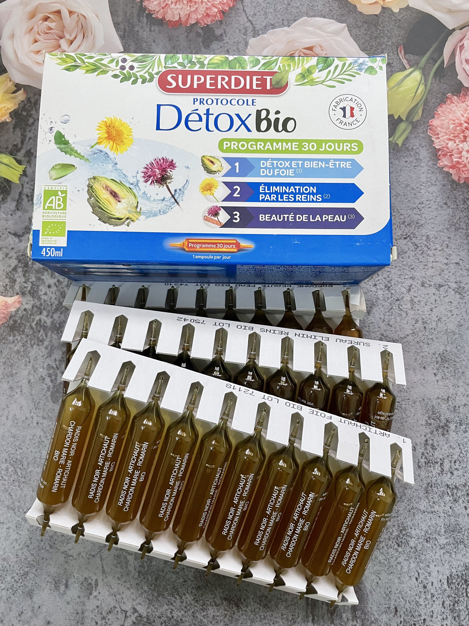 Thải độc toàn diện, chuyên sâu 30 ngày Superdiet Detox Bio giúp thải độc gan, thận và làm đẹp da