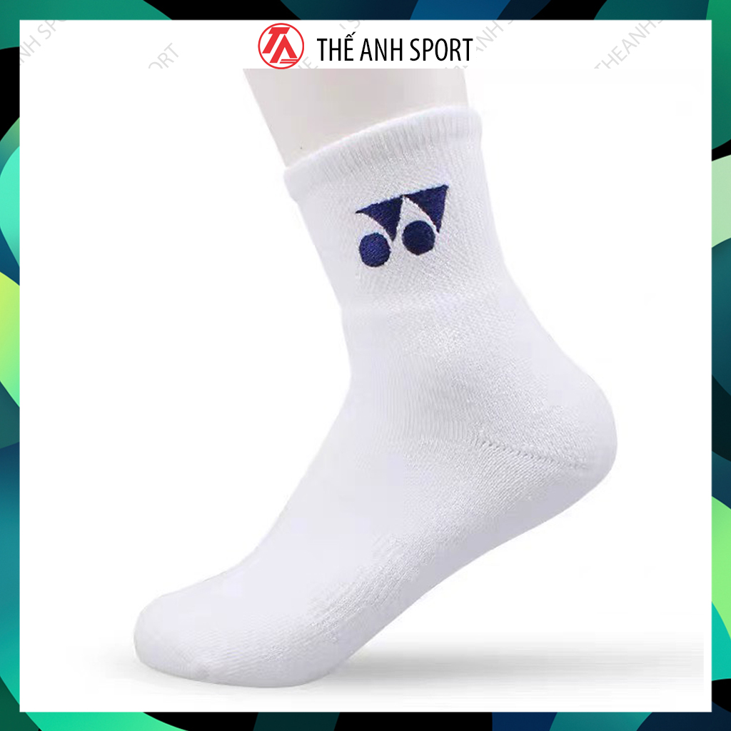[Hoàn tiền MAX] Tất cầu lông Yonex, vớ đánh cầu lông cao cổ chất liệu dày dặn