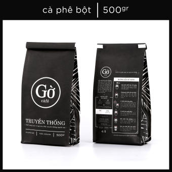 500GR- gu TRUYỀN THỐNG (đậm đà) 100% Robusta - Cà phê rang xay nguyên chất - Gờ cafe - 📌freeship📌