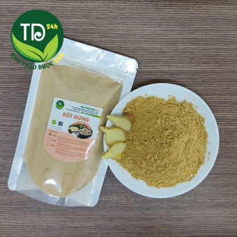 Bột gừng sẻ sấy lạnh nguyên chất 100%, tăng sức đề kháng, làm đẹp da, làm gia vị cho nhiều món ăn ngon [100 gr - 1kg] I Kho Thảo Dược 24h