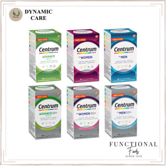Viên uống vitamin tổng hợp Centrum multivitamin & Mineral centrum advance/ men/ women 90 viên/ 100 viên của Úc