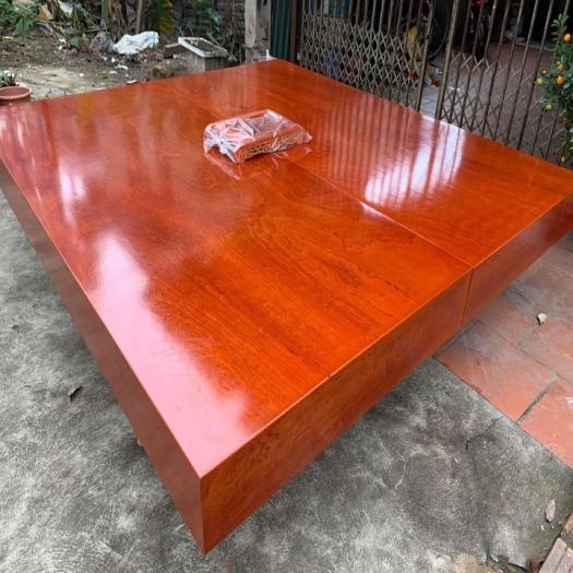 Sập Chiếu Ngựa Gỗ Hương Đỏ Nam Phi