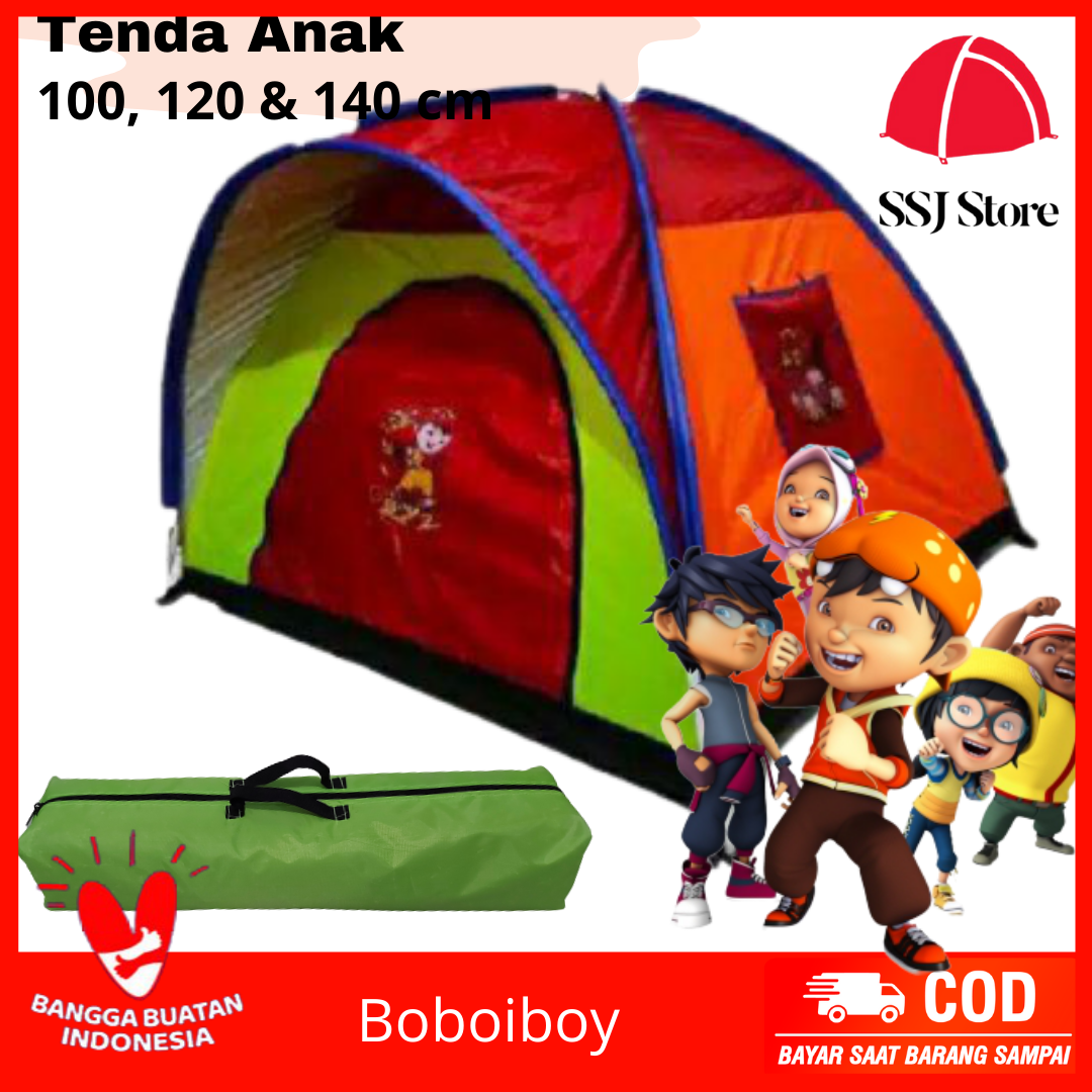 Jual Tenda Camping Anak Anak 120 X120 Boboboy Terbaru - Jan 2024