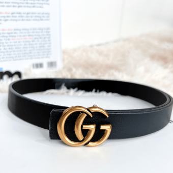 Thắt lưng GC full box hàng đẹp, thắt lưng váy bản 2.5cm có hộp ảnh thật