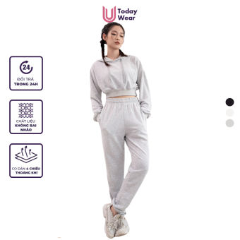 Quần Nỉ Thể Thao Chilly Jogger (chất nỉ da cá cao cấp, thoái mái, phù hợp thu đông, có mũ, cá tính)