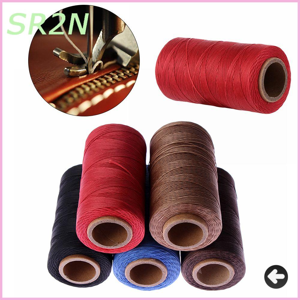 50m/Roll Leather Sewing Flat Waxed Thread Wax String Hand