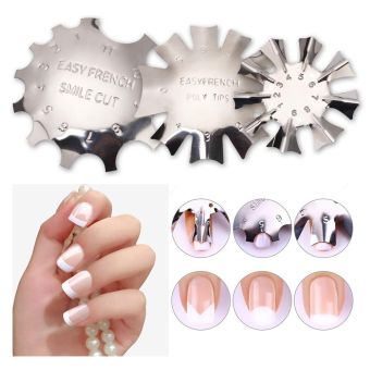 Khuôn Inox Cắt Bột Tạo French Đầu Móng