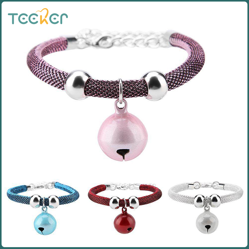  Teeker Vòng Cổ Cho Chó Mèo Vòng Cổ Cho Chó Cún Con Điều Chỉnh Được Vòng Cổ Cho Thú Cưng Dây Buộc Cho Mèo Đồ Dùng Cho Thú Cưng Nhỏ Vừa 