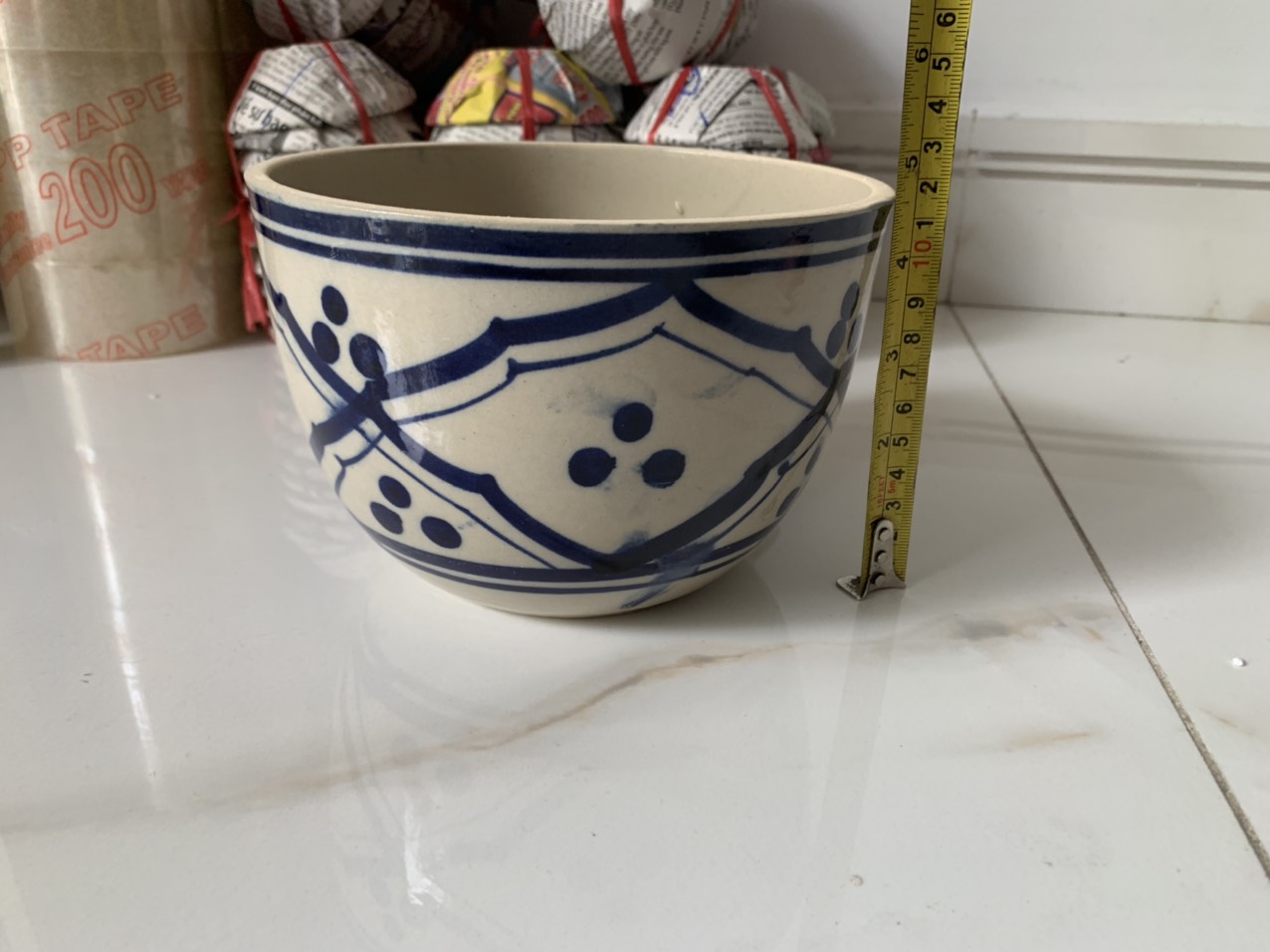 Thố sành đựng gia vị