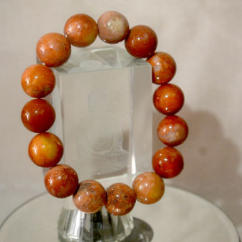 Vòng Tay chuỗi đá san hô đỏ tự nhiên