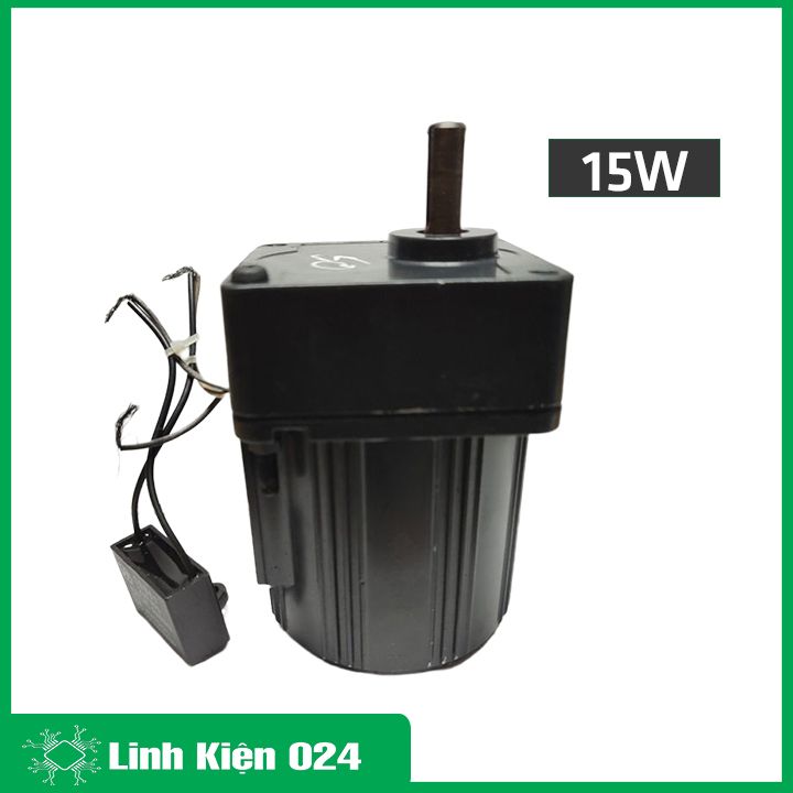 Motor động cơ giảm tốc 220VAC hàng Nhật bãi chế động cơ máy quay thịt nướng thịt nhiều công suất 6W 