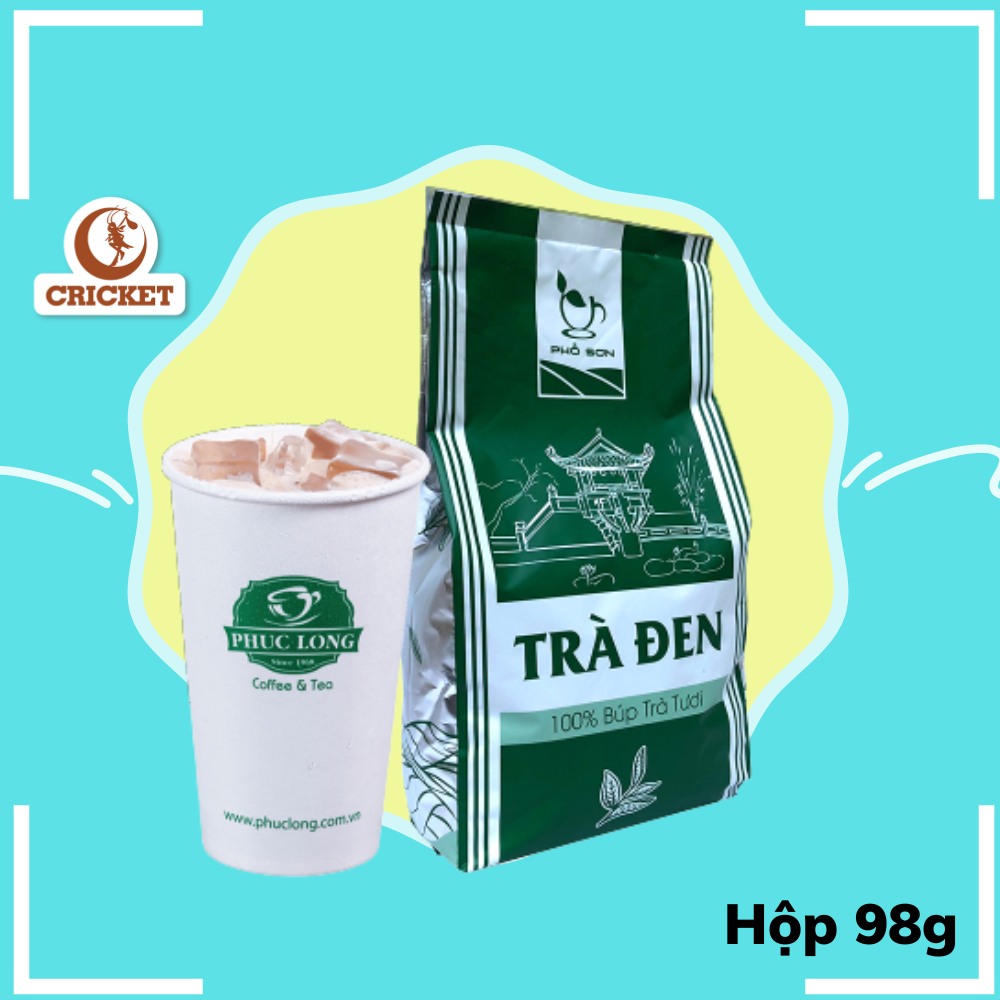 Trà Đen Phổ Sơn Túi 500gr - Trà pha trà sữa thơm ngon chuẩn vị như trà sữa Phúc Long