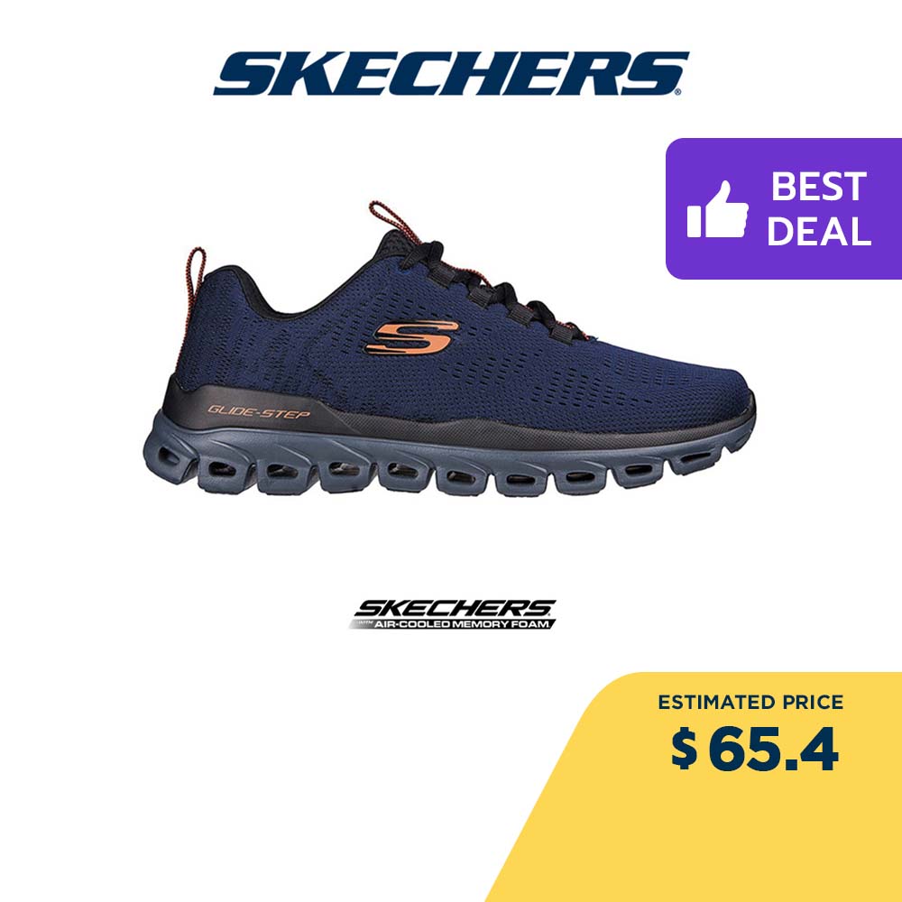 Hectáreas Acción de gracias envío Skechers Online Exclusive Men Sport Track Syntac walking Shoes - 232398-BBK Memory  Foam Lite-Weight, Machine Washable | Lazada Singapore