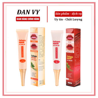 Dưỡng kích màu môi Collagen Lip Balm , dưỡng có màu dưỡng môi sau xăm