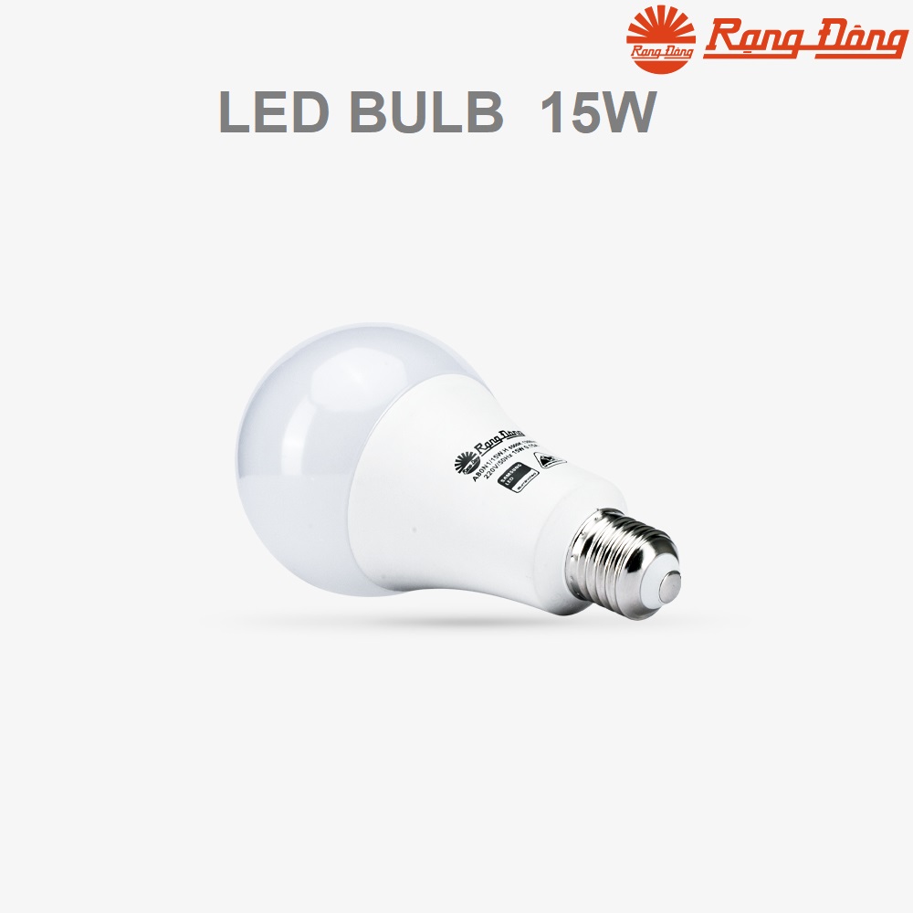 Bóng đèn led tròn 15w Rạng Đông