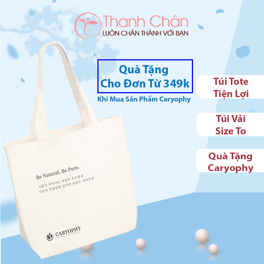 Túi vải tote Canvas cao cấp Caryophy
