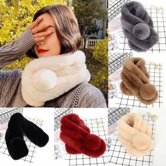 Moderntime Áo Khoác Cổ Áo Lông Giả Thanh Lịch Cho Nữ Khăn Choàng Lông Mềm Ấm Áp Khăn Choàng Có Mũ Trang Trí Lông Cho Áo Khoác Khăn Choàng Lông Nữ Nhiều Màu