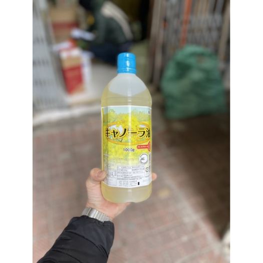 1Lit Dầu Hoa Cải Nhật loại date mới đủ tem phụ - Dầu ăn hạt cải chiên xào rán Nhật Bản