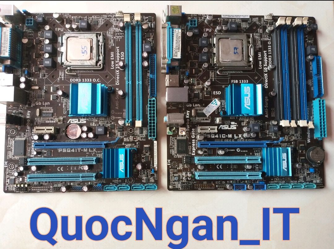 Main asus g41 nhiều mã - hàng tháo máy + fe chắn - zin đẹp - chưa sửa chữa - không renew - bh 1 đổi 1 ...