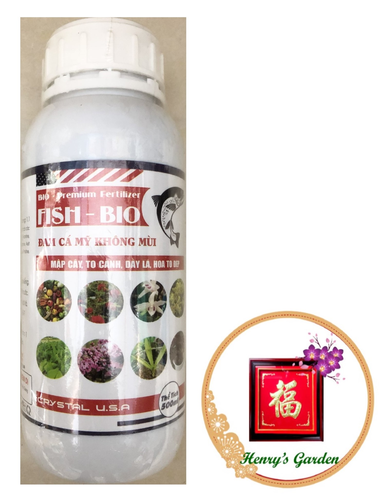 Phân đạm cá mỹ bio fish không mùi fish - bio - #128a# 500ml