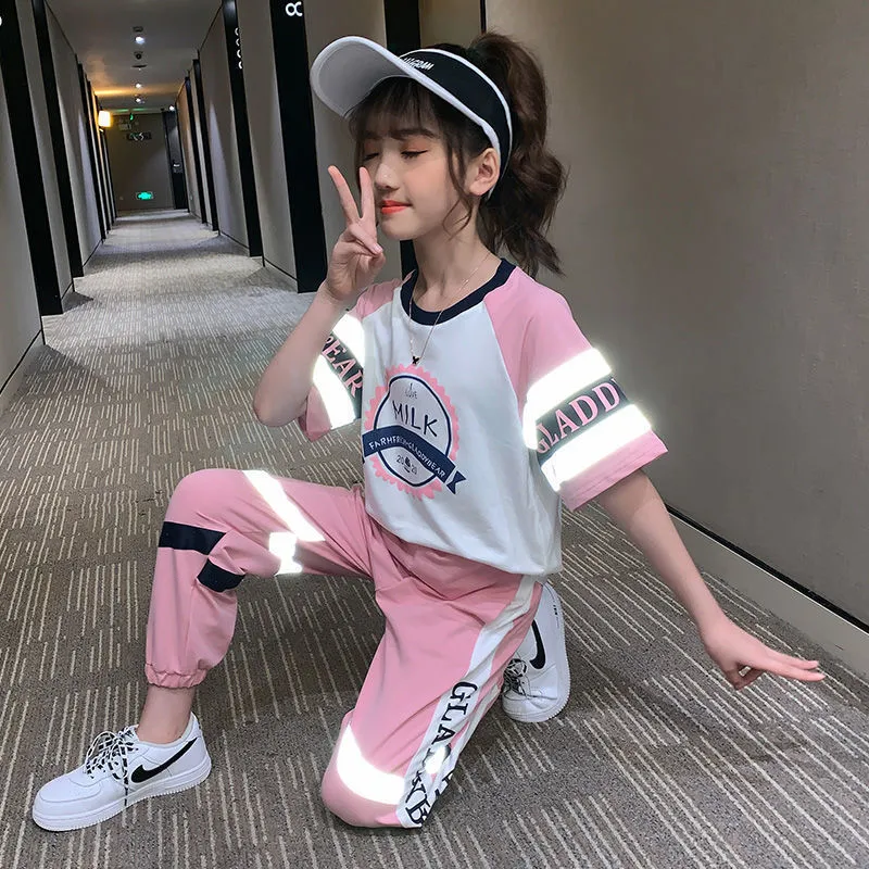 Bannis thời trang trẻ em 2 chiếc quần hàn quốc chất lượng cao cho trẻ em quần áo thường ngày cho bé gái quần 3 đến 4 đến 5 đến 6 đến 7 đến 8 đến 9 đến 10 đến 11 đến 12 đến 13 đến 14 tuổi áo cánh phong cách mới 2023 áo thun cho thanh thiếu niên