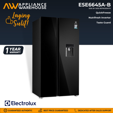 Electrolux 646L Inverter Side by Side Refrigerator