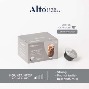สินค้า Alto Coffee กาแฟ กาแฟแคปซูล Montop Blend สำหรับเครื่อง Nescafe Dolce Gusto (10 แคปซูล)