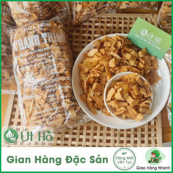 Dừa Sấy Giòn Bịch 350Gr Mứt Dừa Khô Sấy Quảng Ngãi Giòn Ngon Tự Nhiên - Út Hà Đặc Sản
