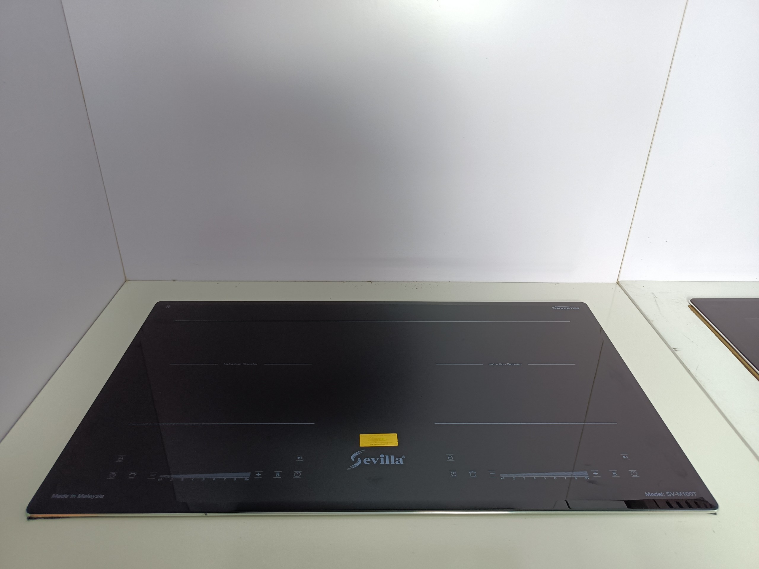 Bếp từ đôi sevilla sv-m100t - nk malaysia - bh 7 năm - sôi lăn tăn - cảm ứng chống tràn - bo viền nhôm 4 cạnh - phím cảm ứng trượt