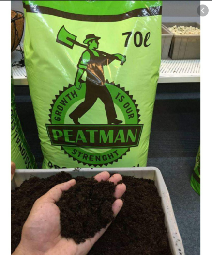Đất hữu cơ PEATMAN ( PEAT MOSS) chuyên dùng ươm hạt giống túi 1kg tách lẻ ( túi zip)